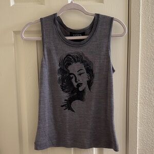 Grey VANEX Marilyn Monroe tank